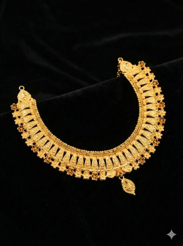 24 carat gold plated with matching earrings
