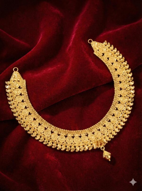 24 carat gold plated with matching earrings