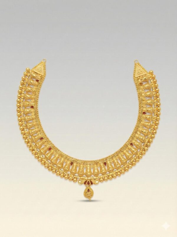 24 carat gold plated with matching earrings